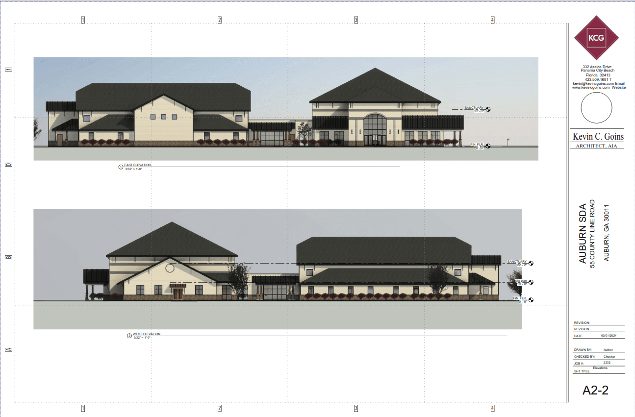 View of entrance to soccer field