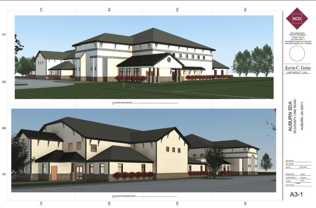 Interior sanctuary view